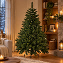 Albero di Natale Artificiale Bosco Realistico in PVC cm 180/210/240/270
