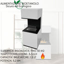 Camino a bioetanolo biocamino da pavimento design moderno senza canna fumaria