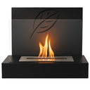 Camino a Bioetanolo da Pavimento o Muro Bruciatore 1.3 Litri Nero, Moderno