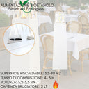 Chimenea de bioetanol, estufa moderna para uso interior y exterior, 2 litros