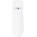 Camino Bioetanolo per Interno o Esterno, Bruciatore 2 Litri Design Moderno