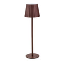 Lampada da Tavolo Led Ricaricabile Touch 10x38h cm Bianco