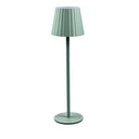 Lampada da Tavolo Led Ricaricabile Touch 10x38h cm Bianco