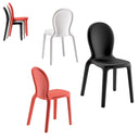 Plust Sedia CHLOE CHAIR Design Moderna da giardino e interno