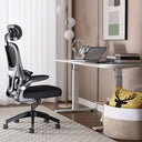 Silla de oficina ergonómica giratoria y presidencial