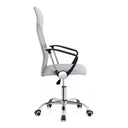 Sedia da Ufficio Ergonomica Poltrona Girevole con Braccioli, Altezza Regolabile