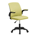 Sedia da Ufficio Ergonomica Girevole, Braccioli Reclinabili, Imbottita