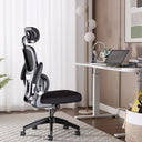 Silla de oficina ergonómica giratoria y presidencial