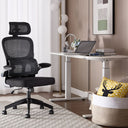 Silla de oficina ergonómica giratoria y presidencial
