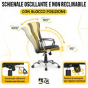 Silla de Oficina Ergonómica en malla transpirable, ergonómica, color negro